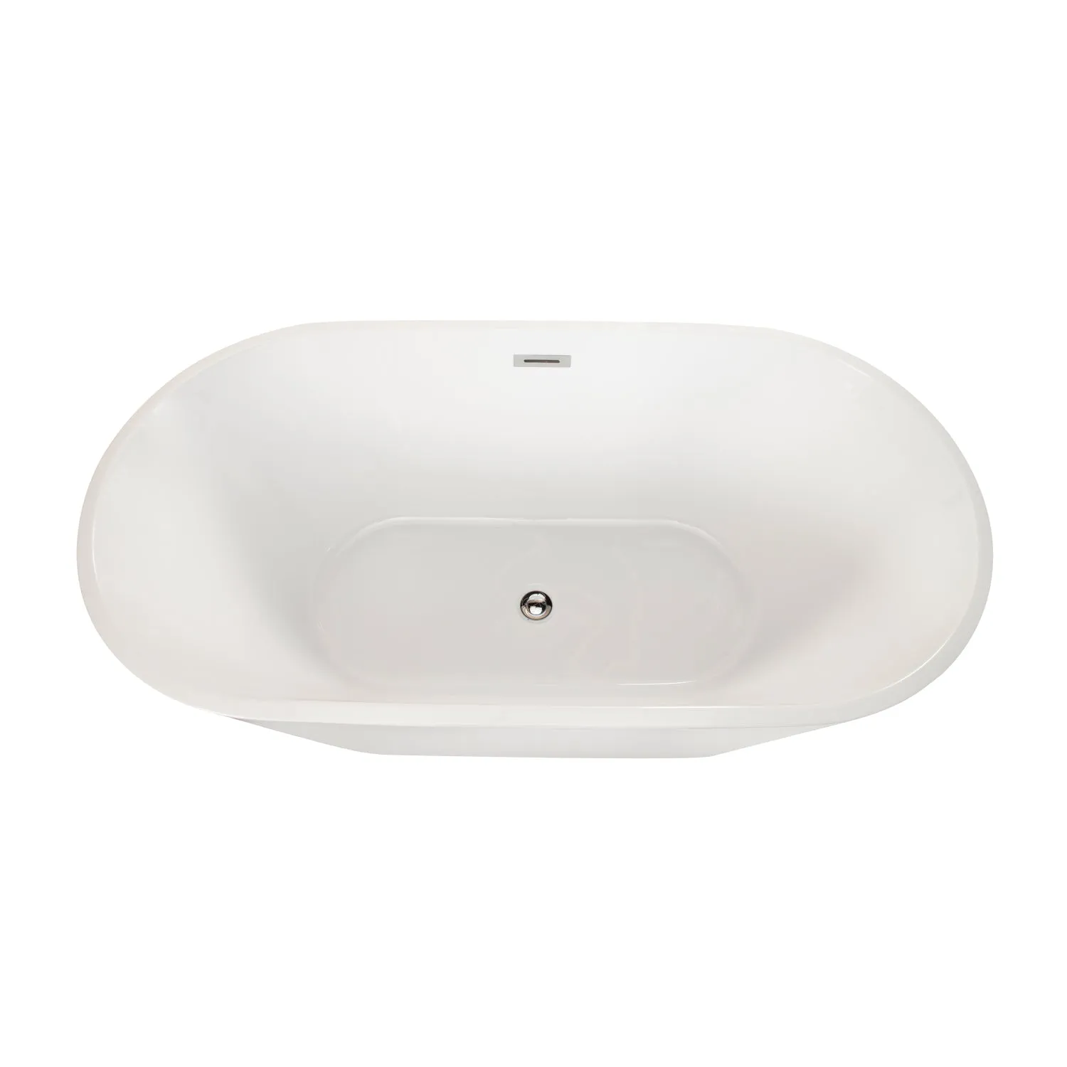 Cielo Freestanding Soaking Acrylic Bathtub