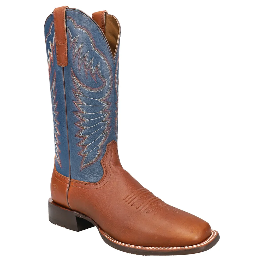 Circuit Fargo Embroidered Square Toe Cowboy Boots