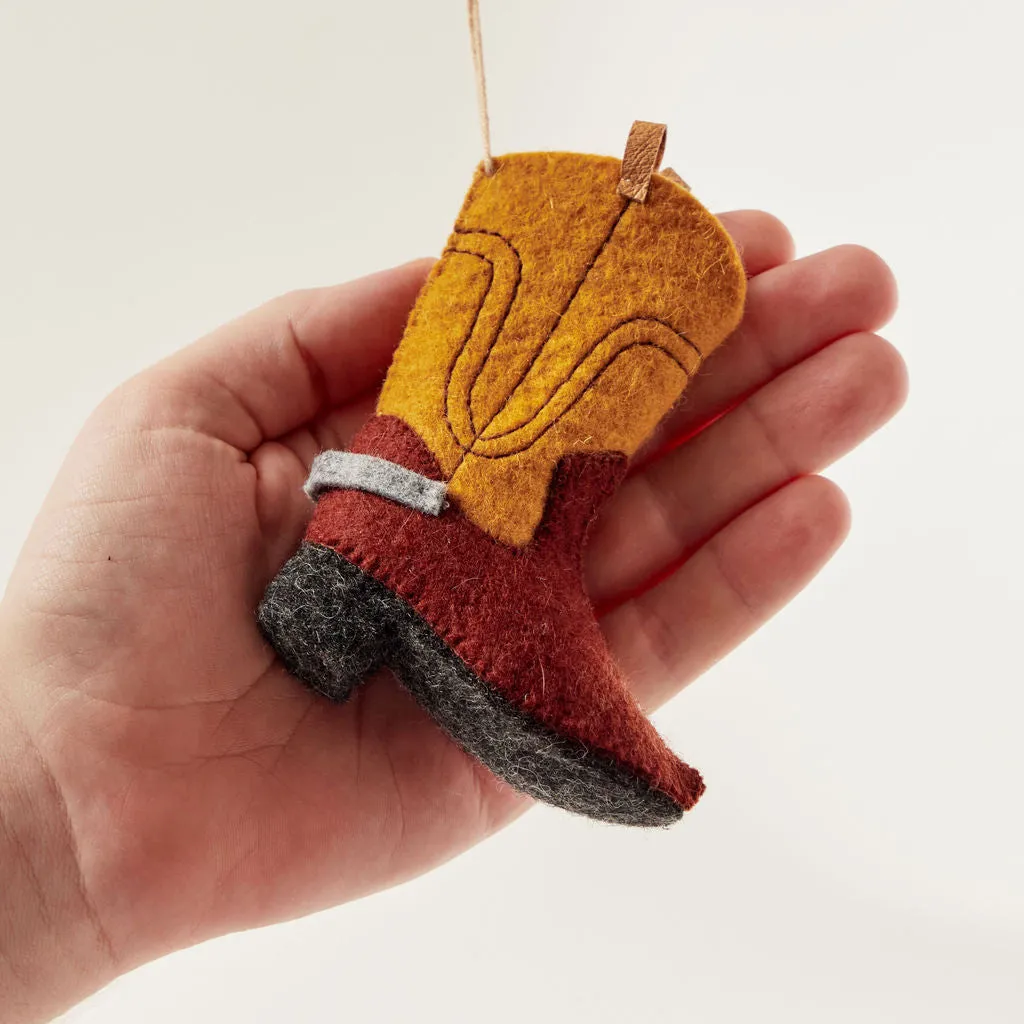 Classic Cowboy Boot Ornament