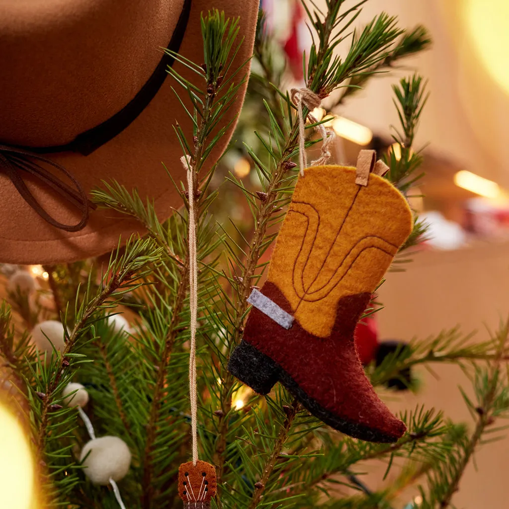 Classic Cowboy Boot Ornament