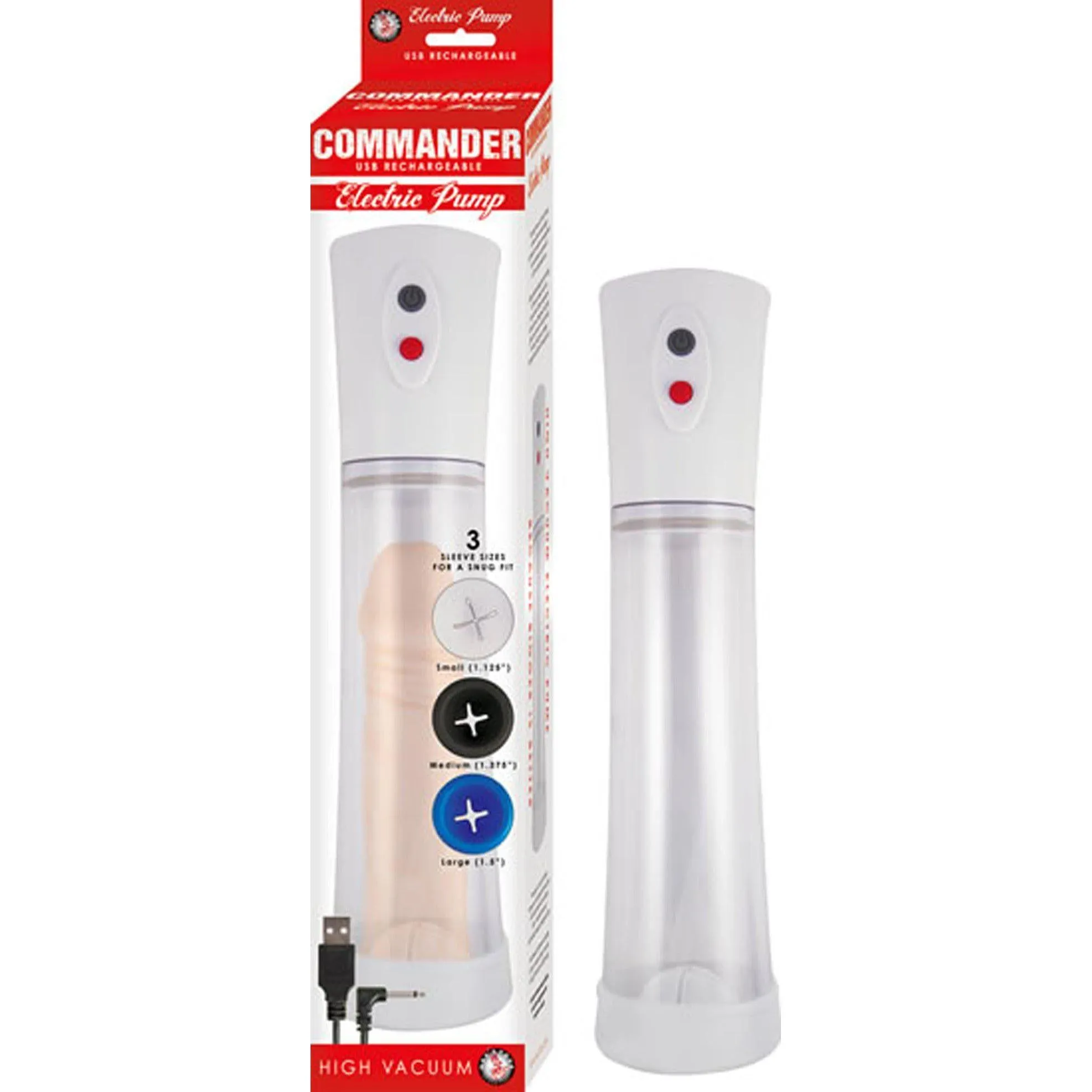 Commander Electric Pump - Clear