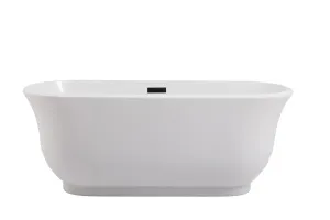 Coralie 59" Soaking Bathtub