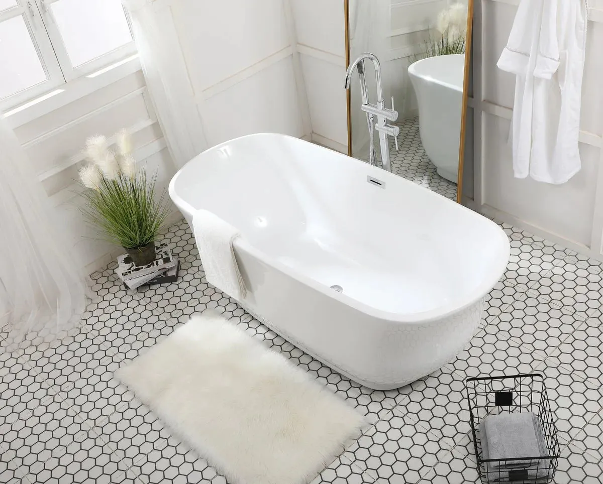 Coralie 67" Soaking Bathtub