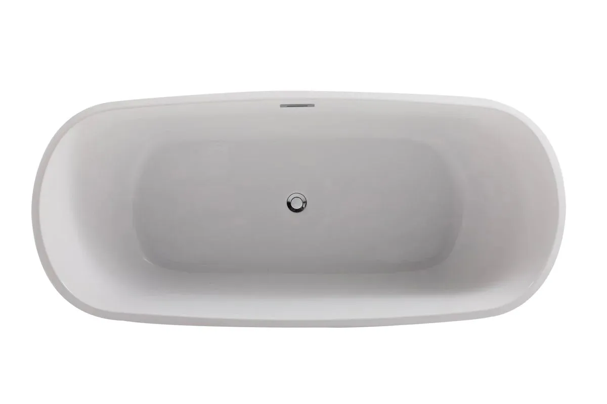 Coralie 67" Soaking Bathtub