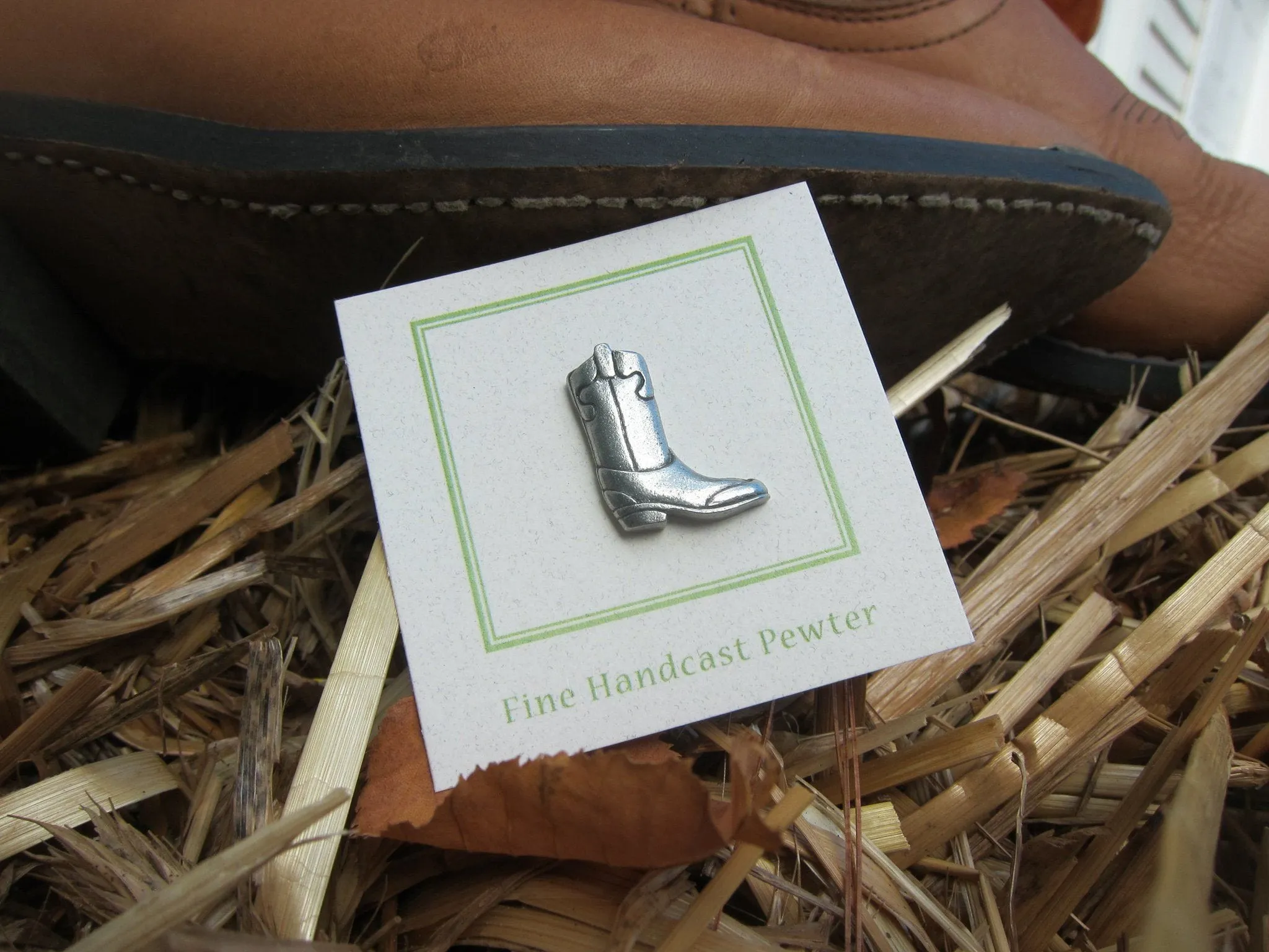 Cowboy Boot Lapel Pin