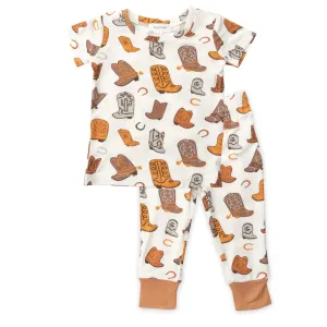 Cowboy Boots Loungewear Set