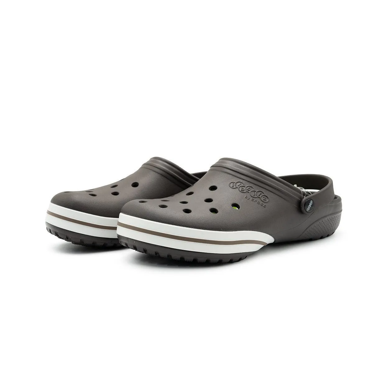 Crocs Jibbitz Sandals Clogs Rubber Brown Colour For Men