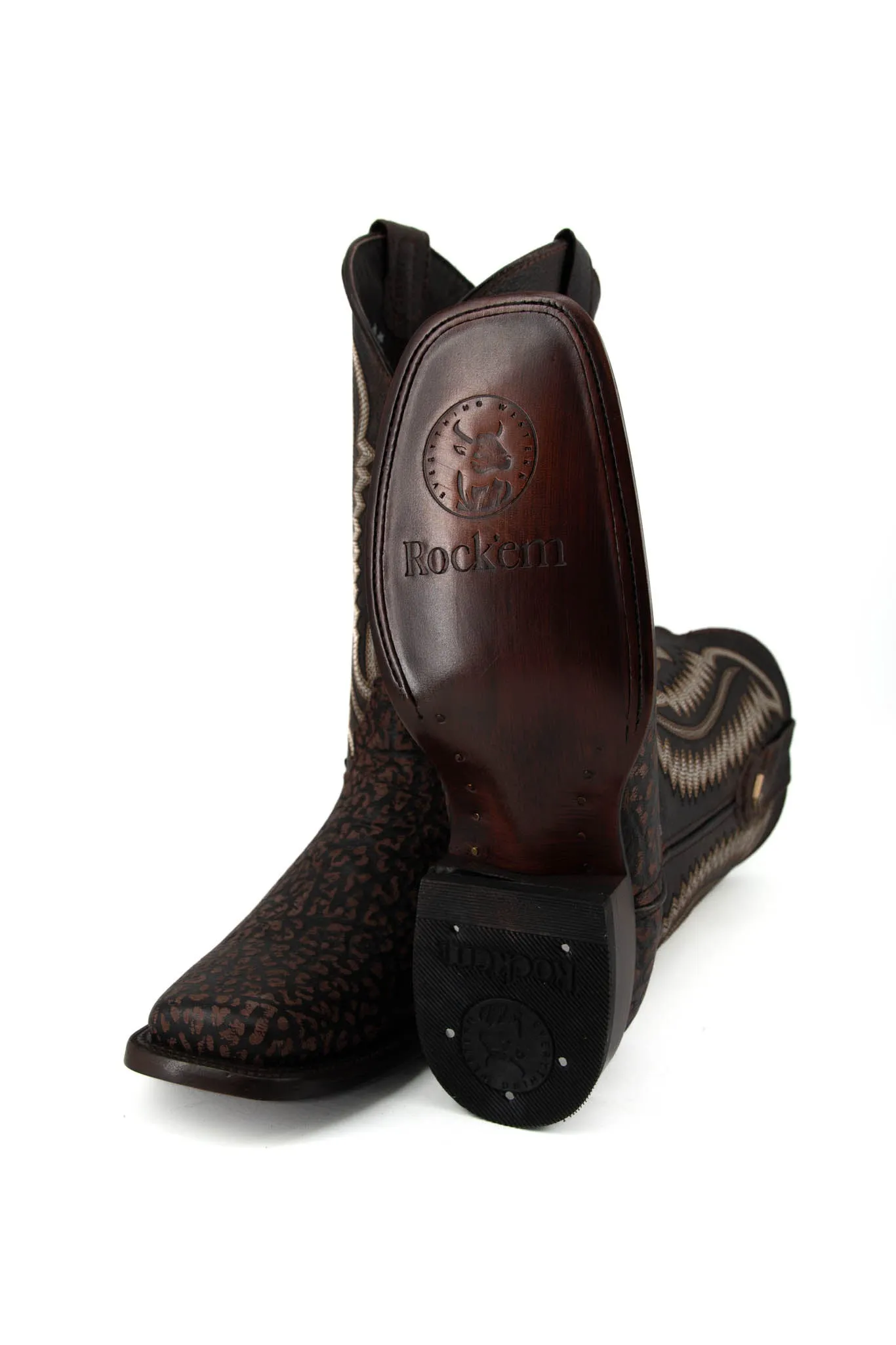 Cuello De Toro Rodeo Cowboy Boot FINAL SALE