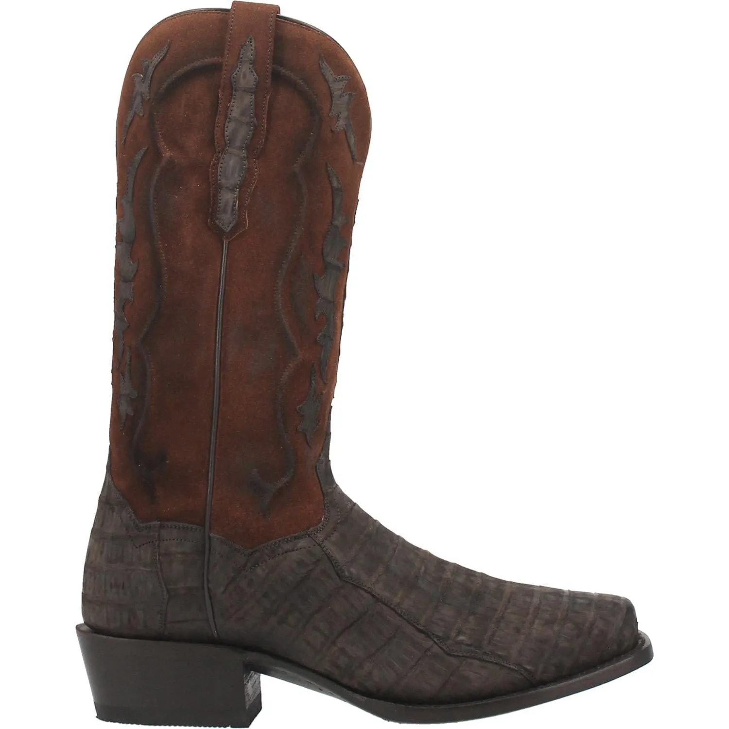 Dan Post Men's Stalker Brown Caiman Western Boots DP3089