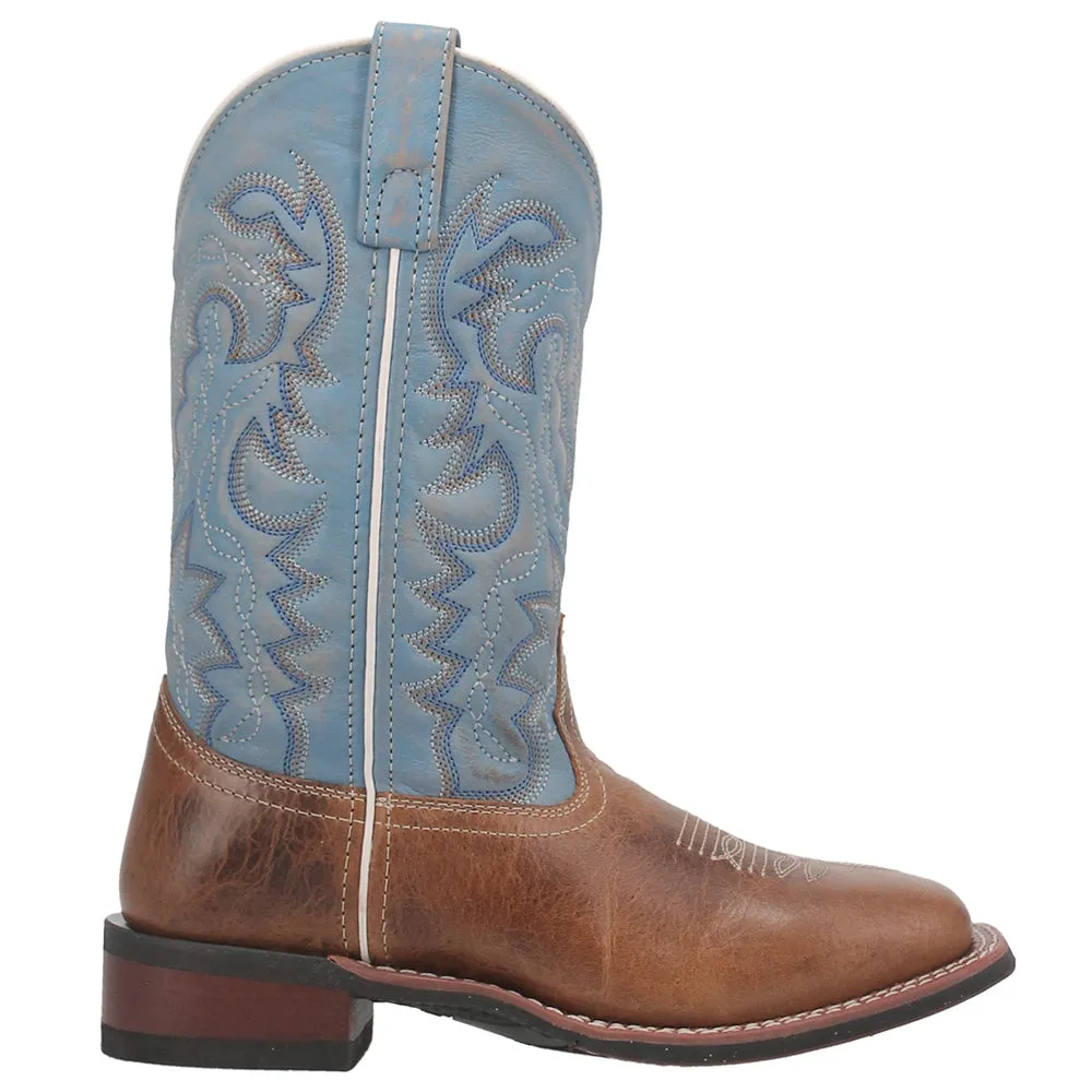 Darla Square Toe Embroidered Cowboy Boots