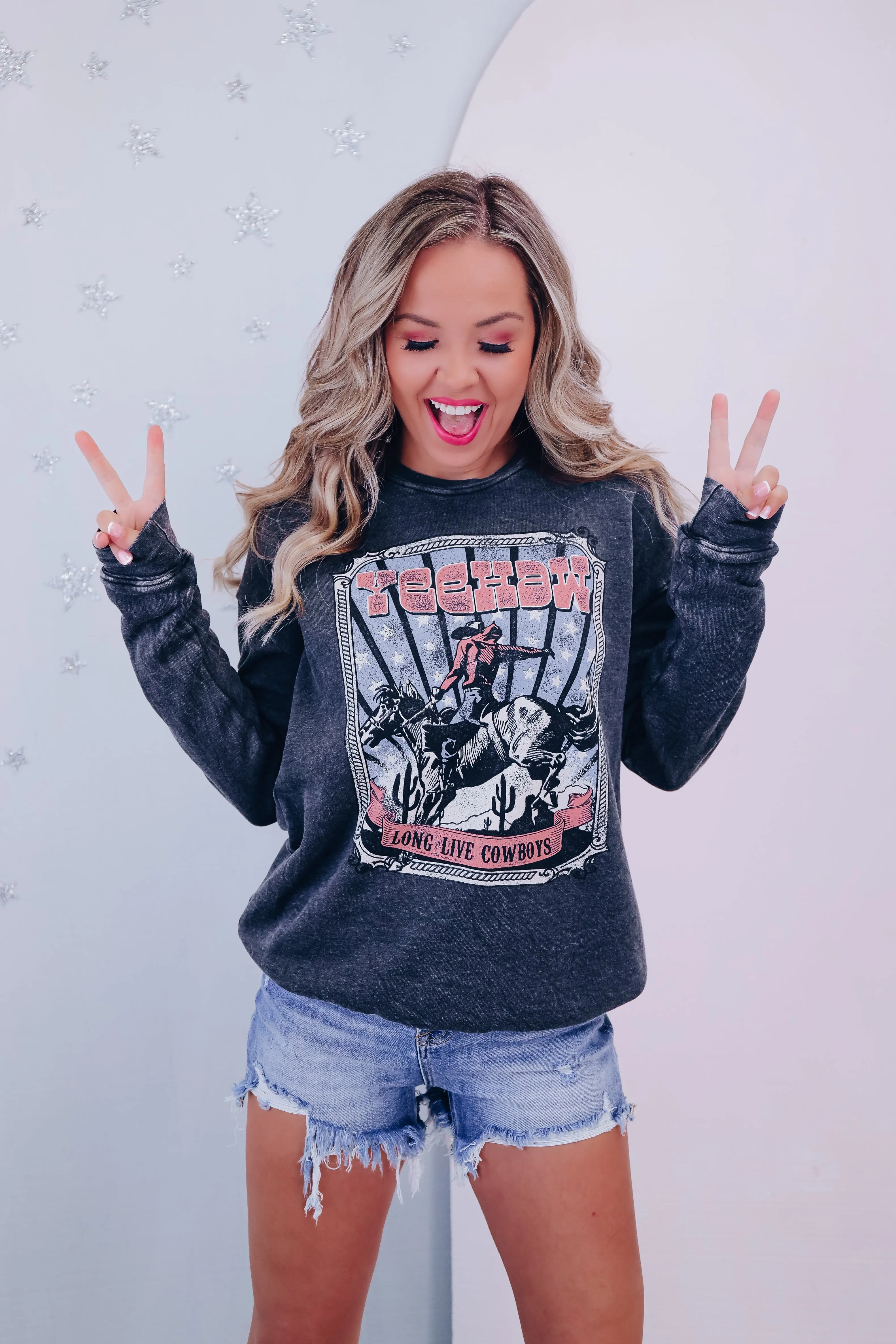 Desert YeeHaw Graphic Sweatshirt