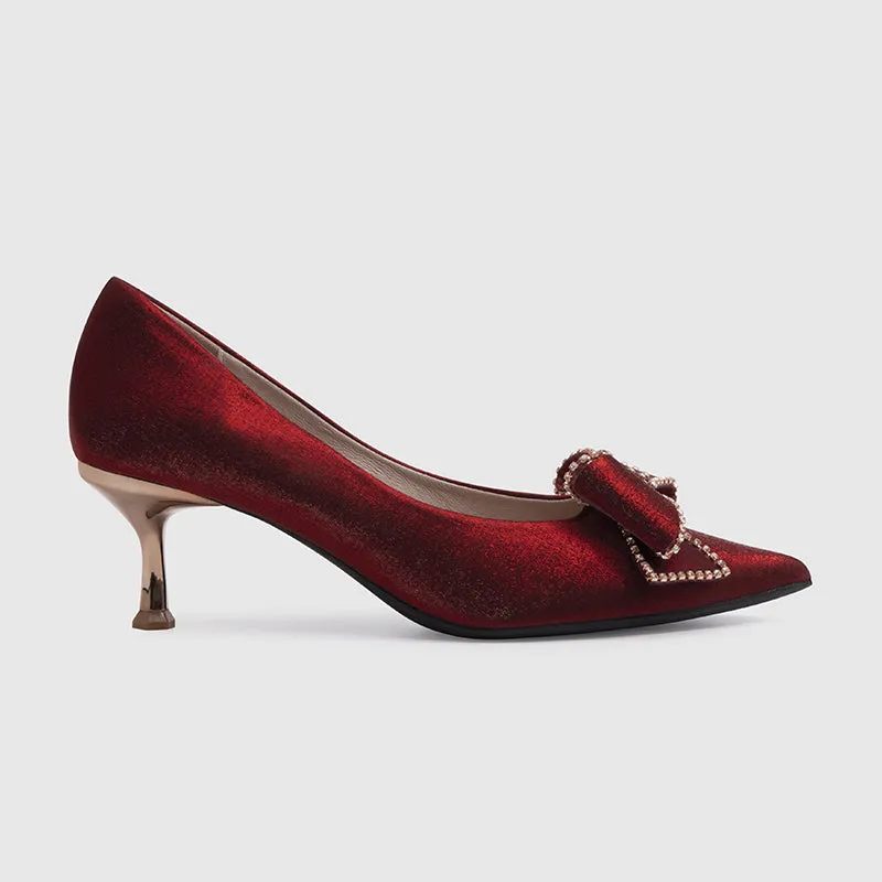 Dress Shoes Pumps Red