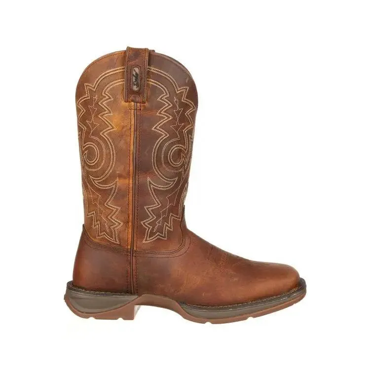 DURANGO REBEL STEEL TOE MENS PULL-ON WESTERN BOOT DB4343