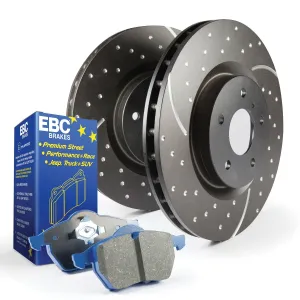 EBC Brakes S6KR1135 Disc Brake Pad and Rotor / Drum Brake Shoe and Drum Kit