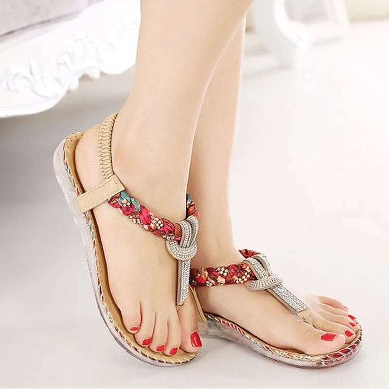 Flip Flops Gladiator Fashion Sexy Beach Summer Flats Sandals