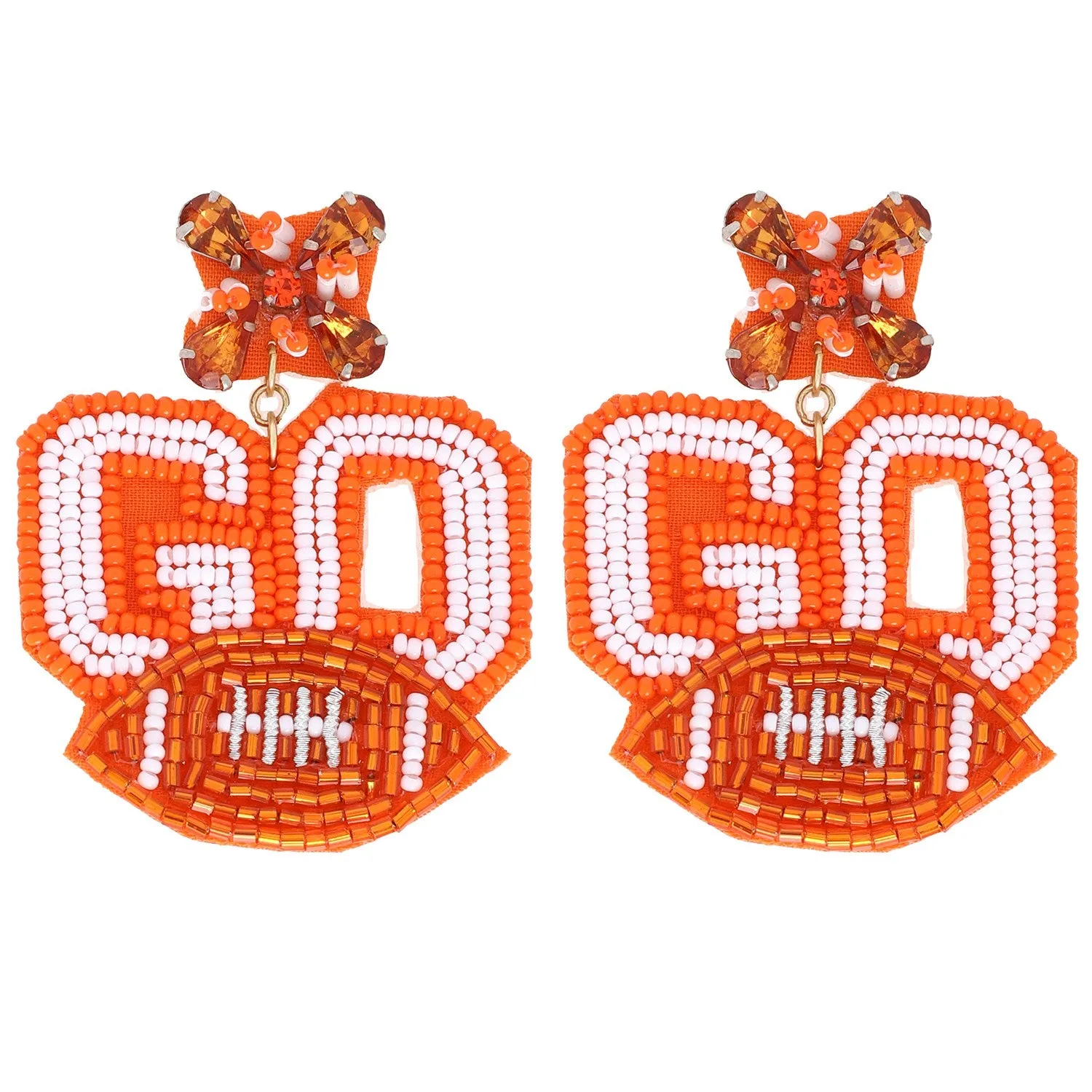 Football Themed Earrings