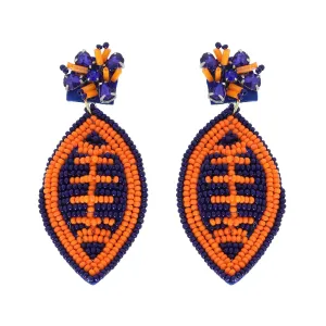 Football Themed Earrings