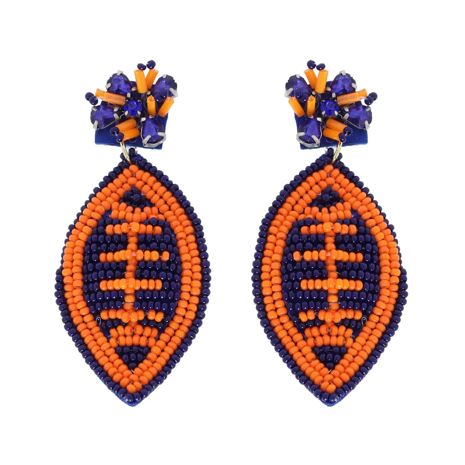 Football Themed Earrings