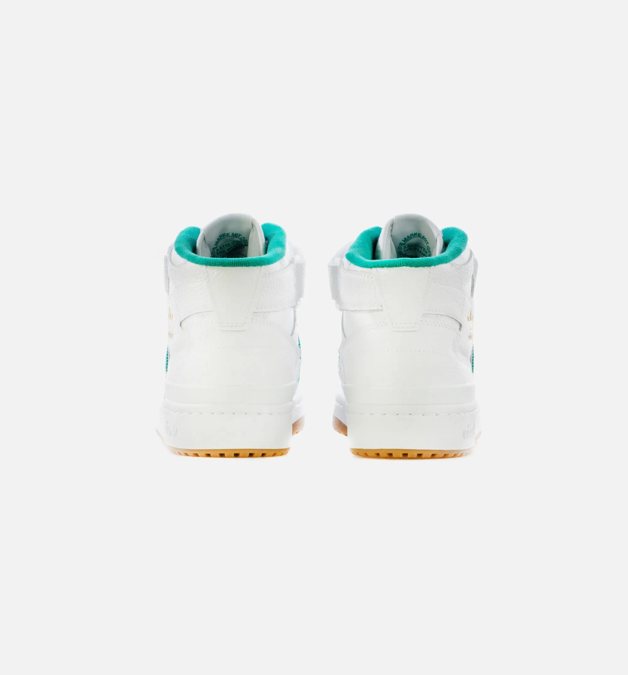 Forum Mid Mens Lifestyle Shoe - Cloud White/Gold Metallic/Gum