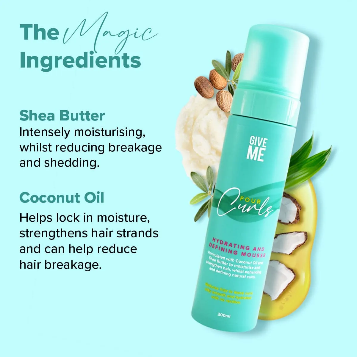 Four Curls Hydrating & Defining Mousse