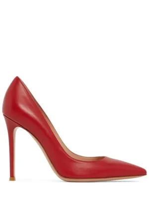 Gianvito Rossi   105mm Gianvito leather pumps 