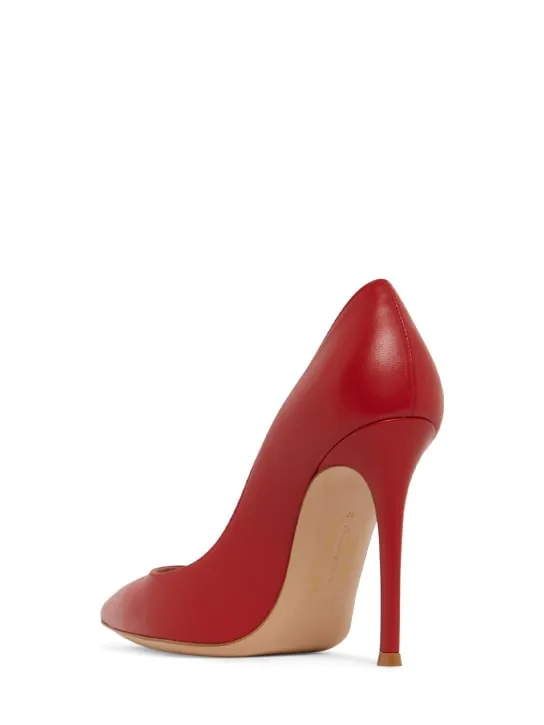 Gianvito Rossi   105mm Gianvito leather pumps 