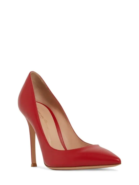 Gianvito Rossi   105mm Gianvito leather pumps 