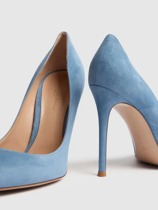 Gianvito Rossi   105mm Gianvito suede pumps 