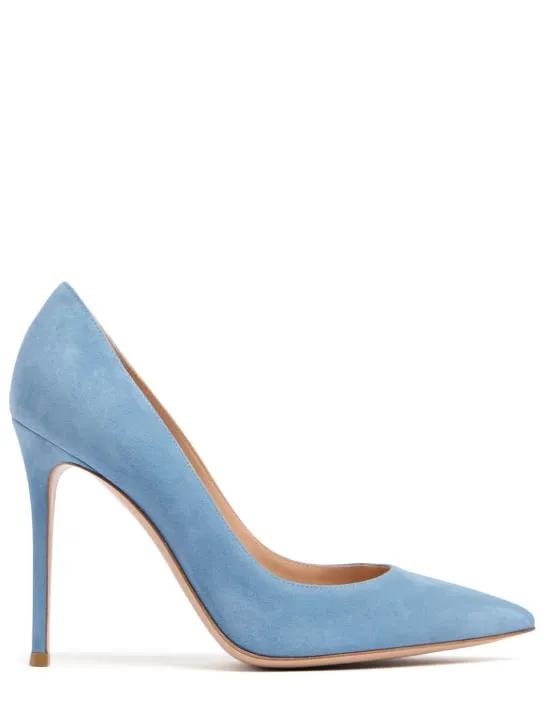 Gianvito Rossi   105mm Gianvito suede pumps 