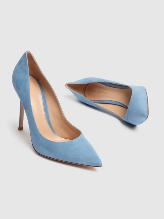 Gianvito Rossi   105mm Gianvito suede pumps 