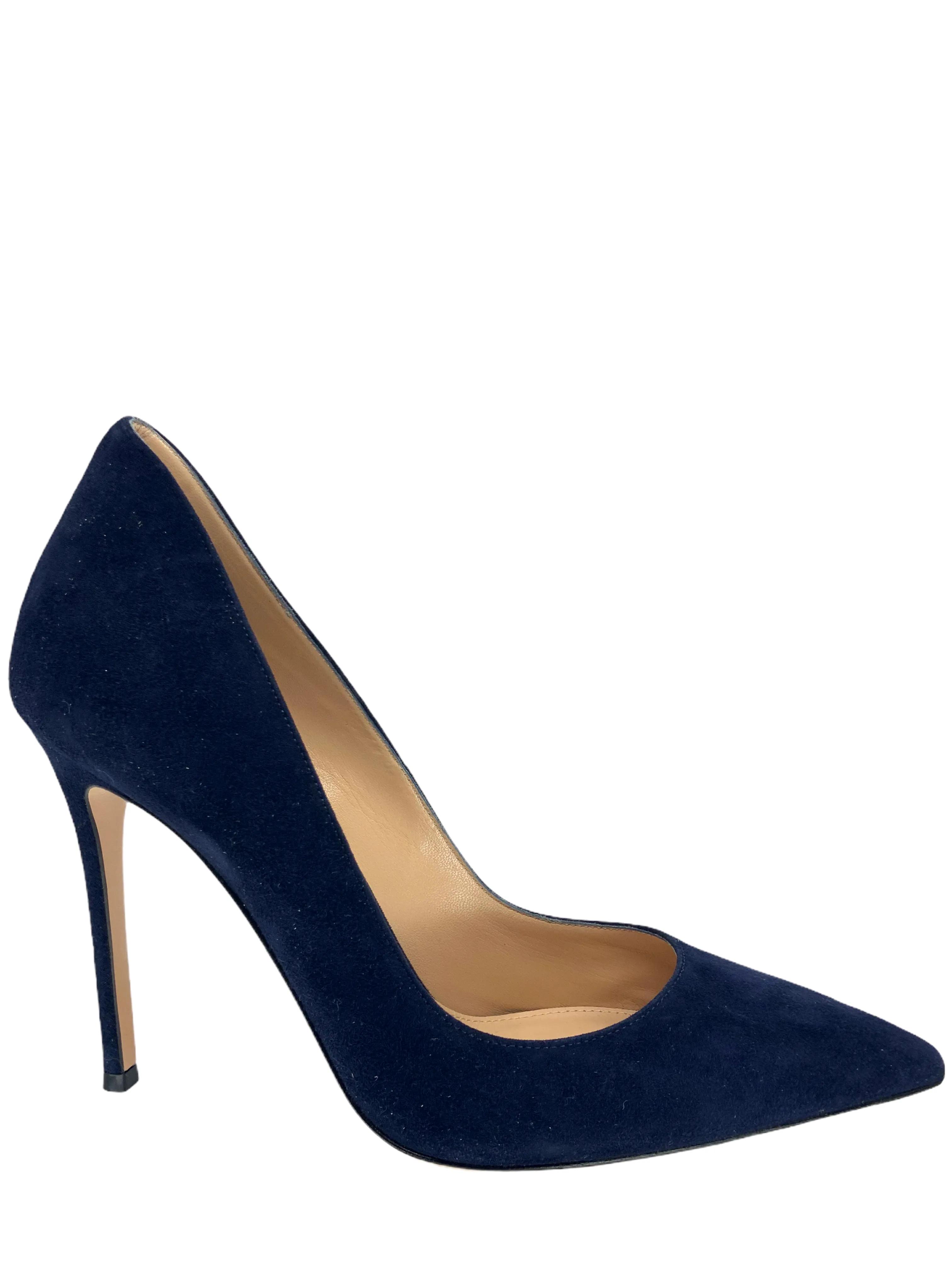 Gianvito Rossi Suede Point Toe Pumps Size 9