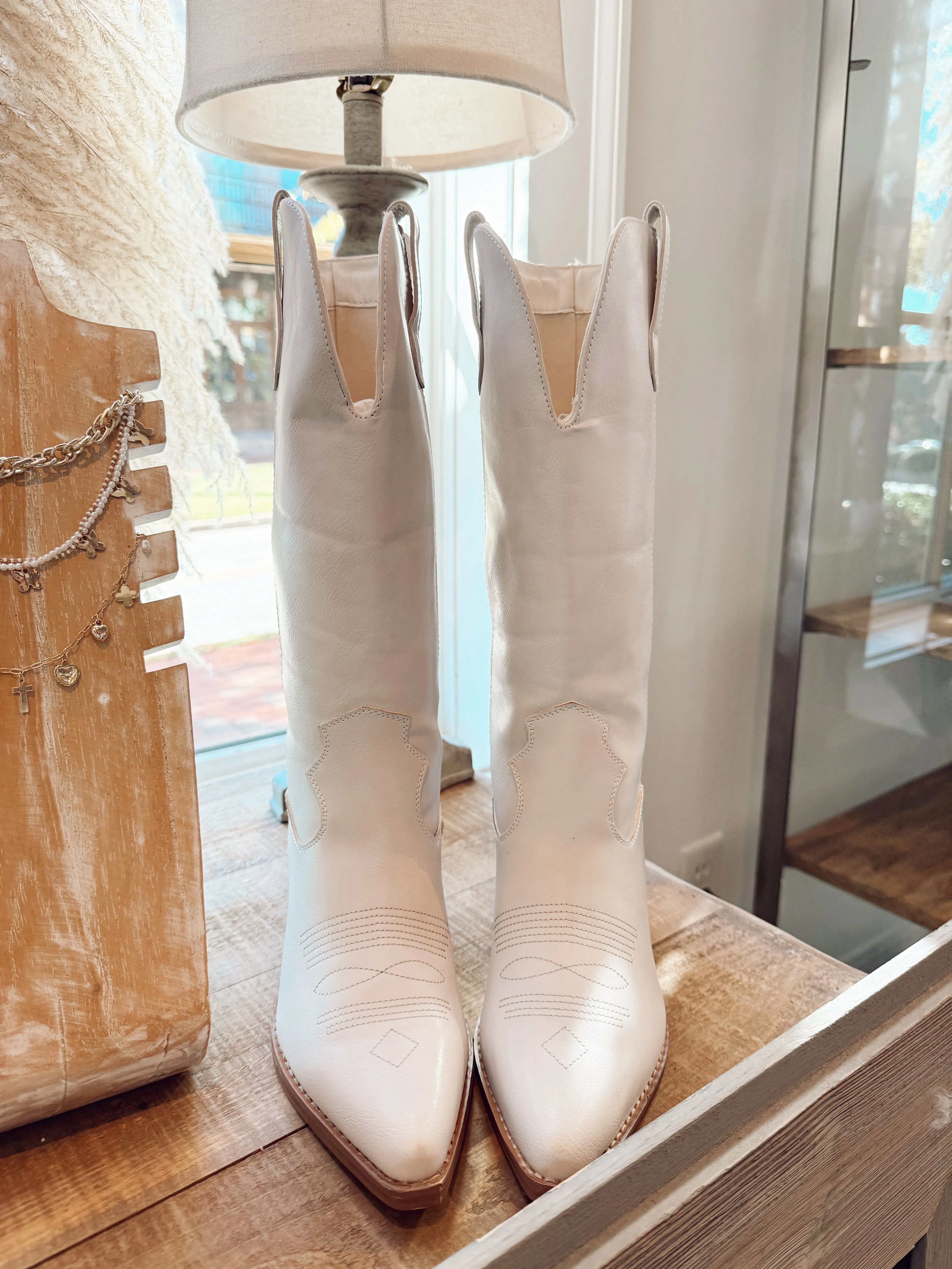 Giddy-Up Glam Cowgirl Boots