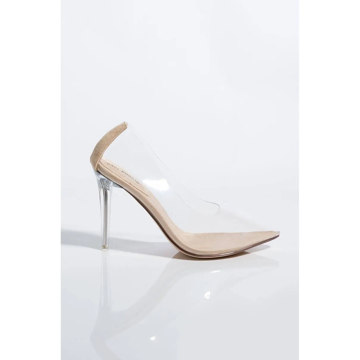 Glass Doll Clear Pump - Nude