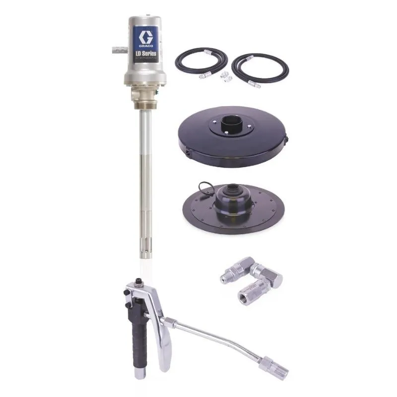 GRACO LD Series 50:1 Grease Pump Stationary Package 16kg