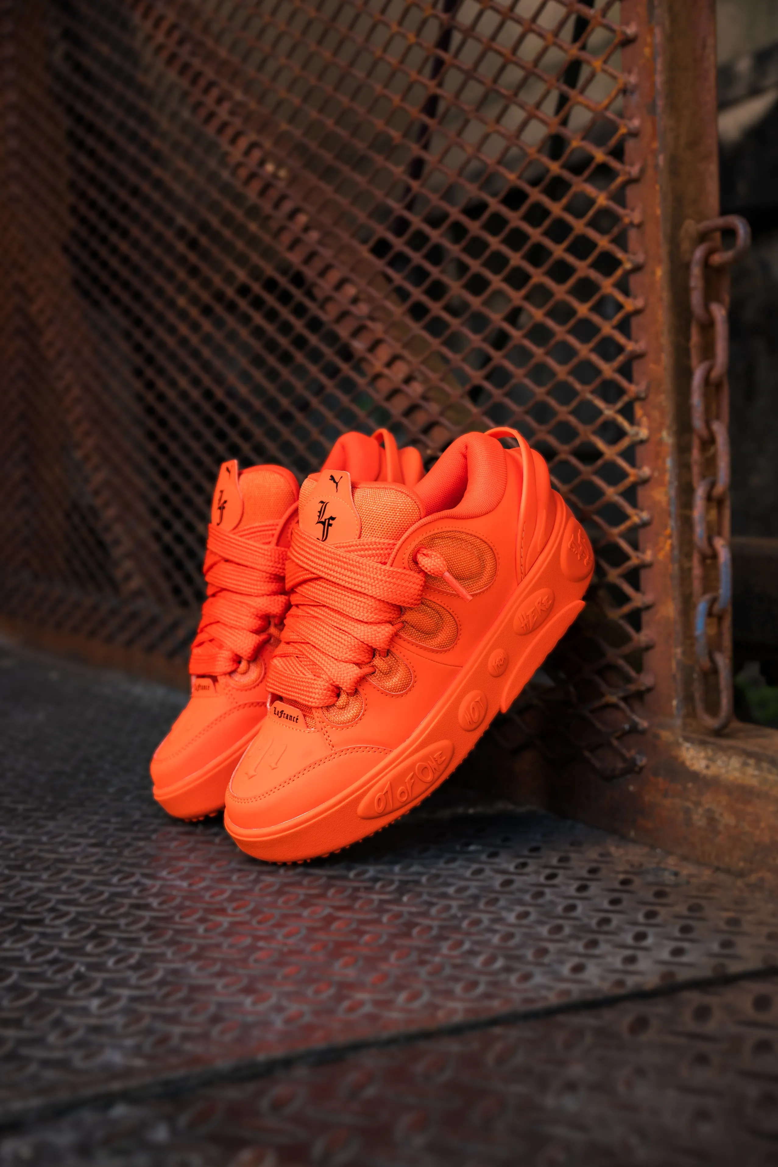 Gradeschool Puma x Lamelo Ball LaFrancé 1 of 1 (Orange/Black)