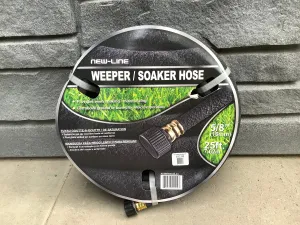 Hose - Black Weeper 5/8" x 25'