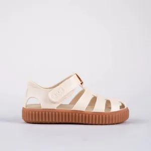 Igor: Nico Caramelo Kids Jelly Sandals - Marfil