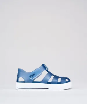 Igor: Star Kids Jelly Sandals - Marino Blue