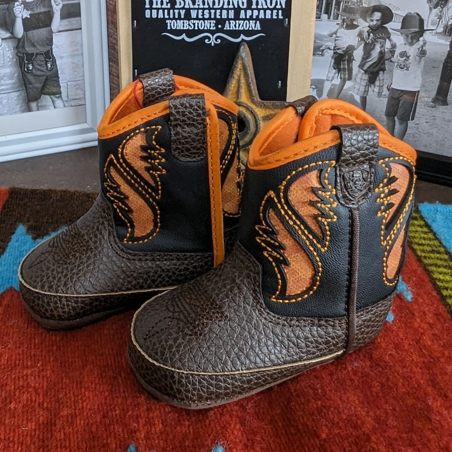 Infant Booties "WorkHog" by Ariat   A442002902