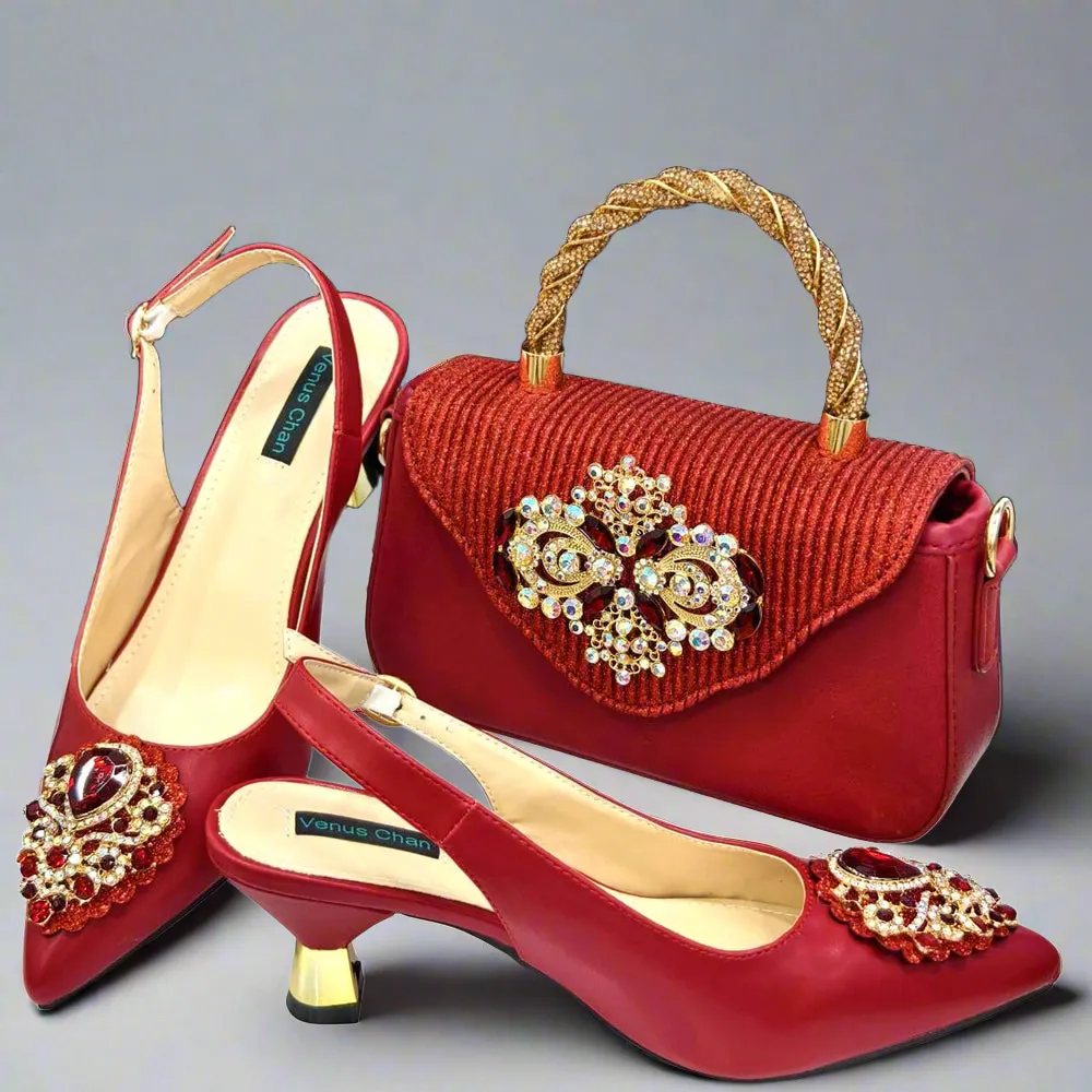 Italian Pumps and Purse Set