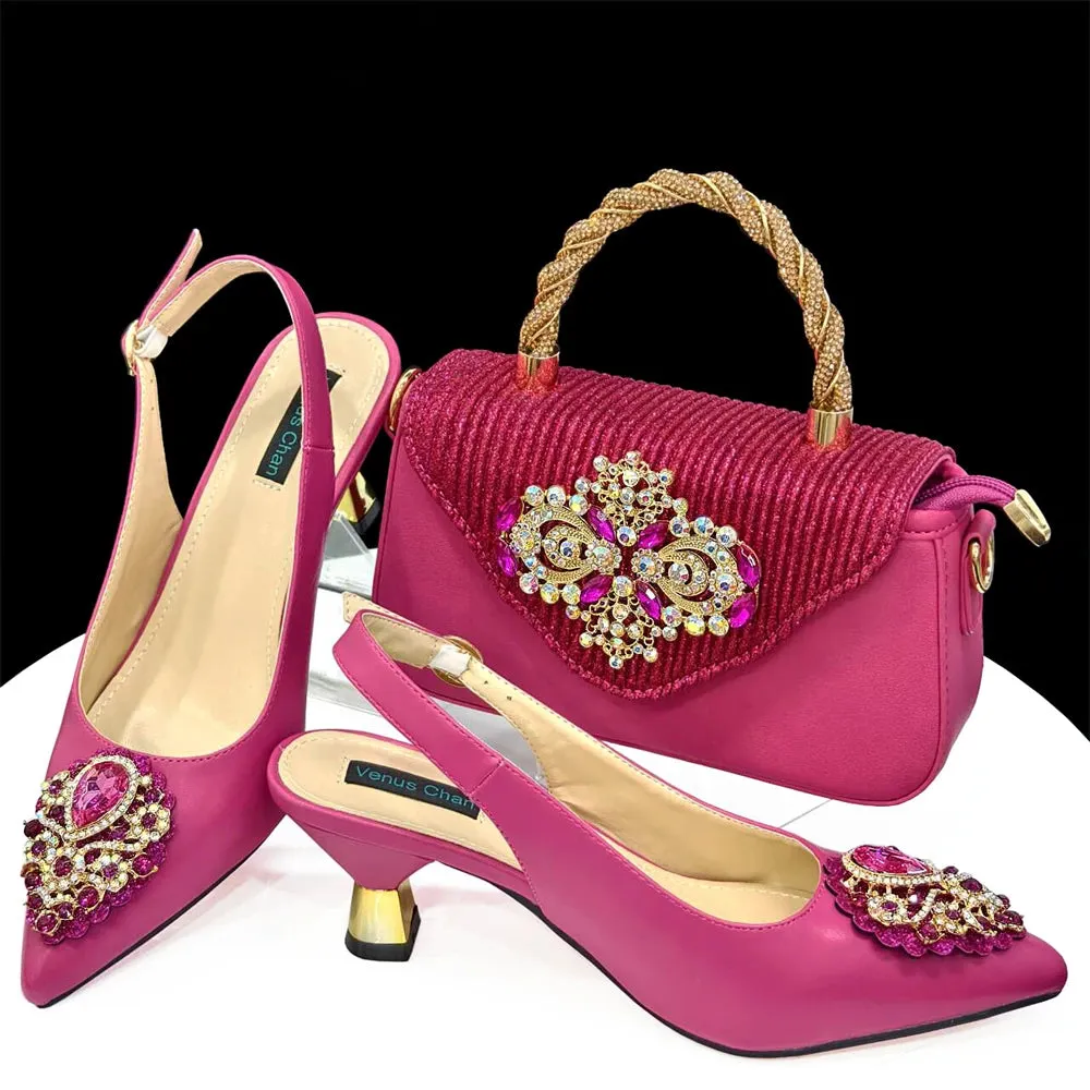 Italian Pumps and Purse Set