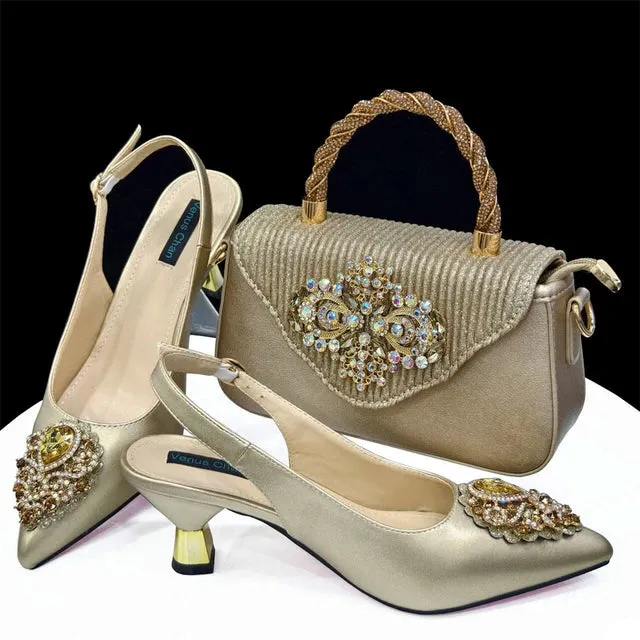 Italian Pumps and Purse Set