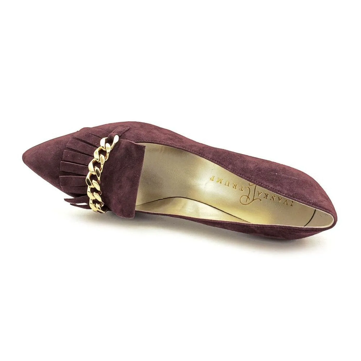 Ivanka Trump Dinah Purple Suede Pumps  (Women)