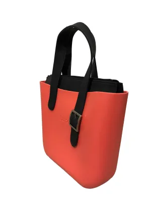 Jelly Tote Bag Black Interior & Straps