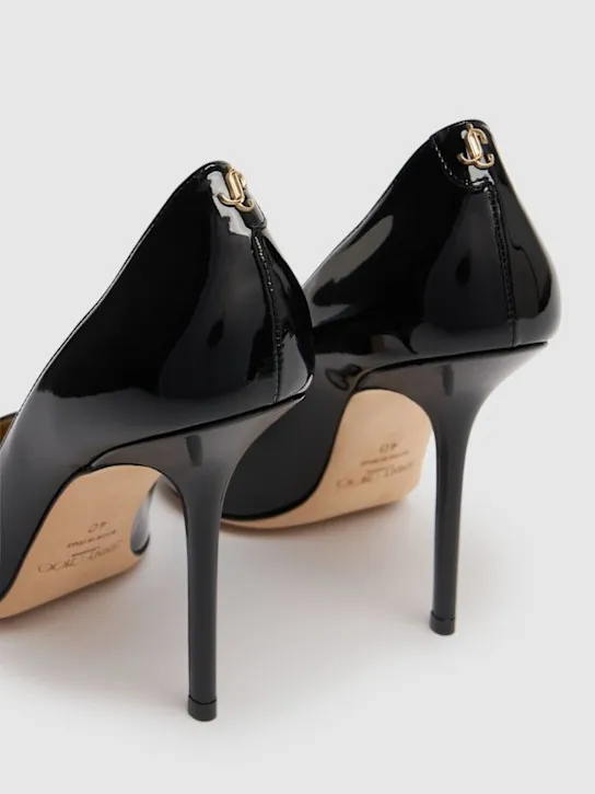 Jimmy Choo   100mm Love patent leather pumps 