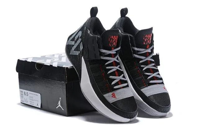 Jordan Why Not Zer0. 2 White Grey Black Red Men's Basketball Shoes