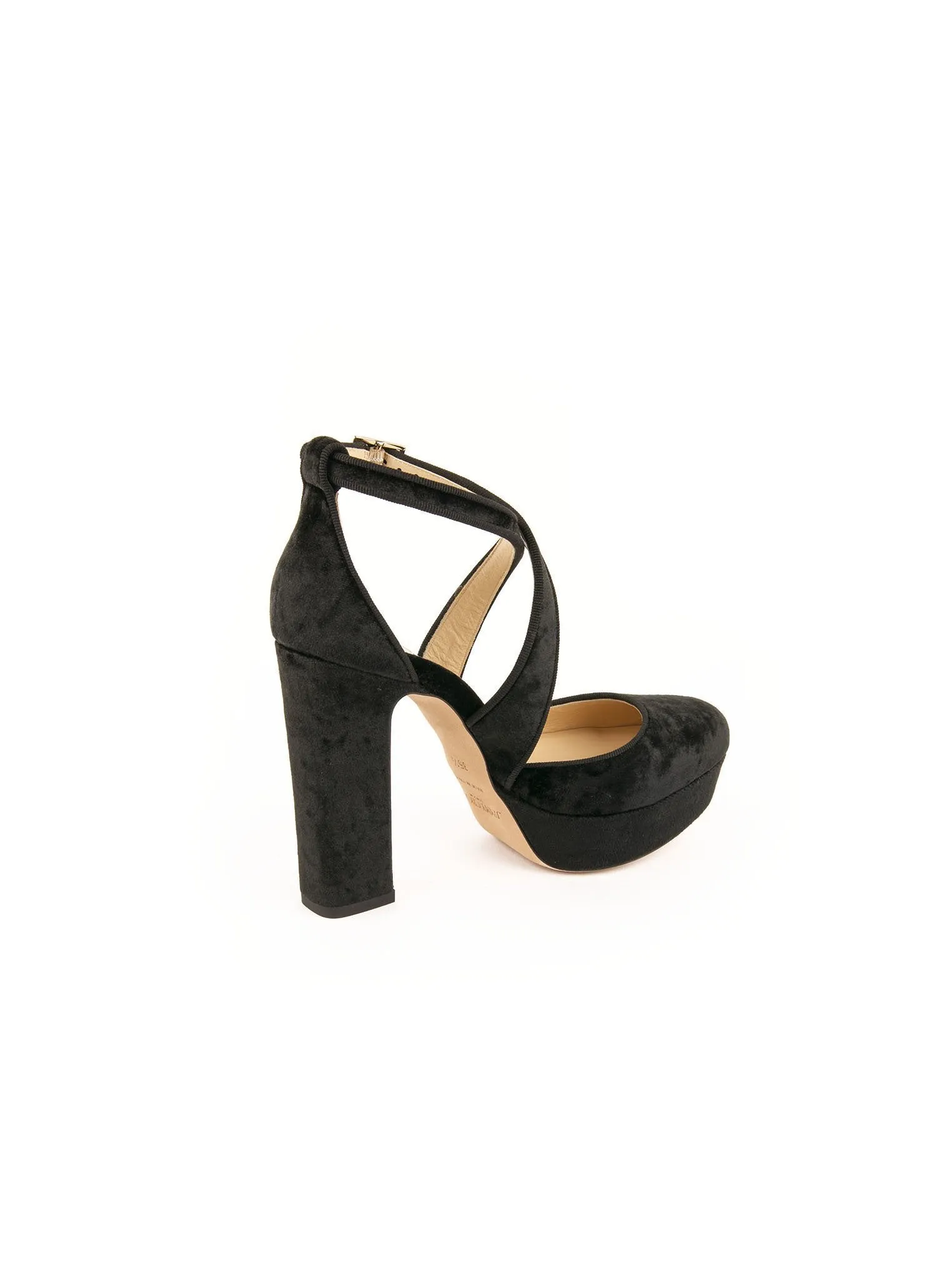 Joyce 120 Suede Pumps - Black