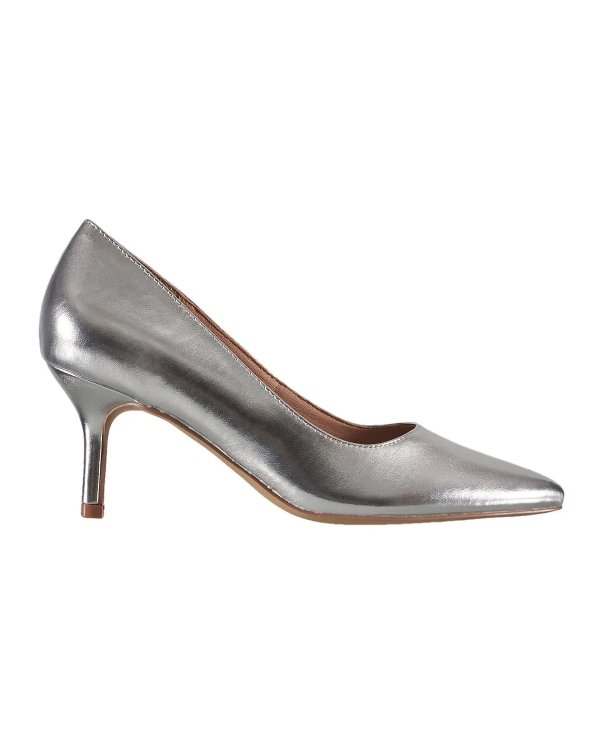 Kate Flex French Connection Women's Pumps, Silver