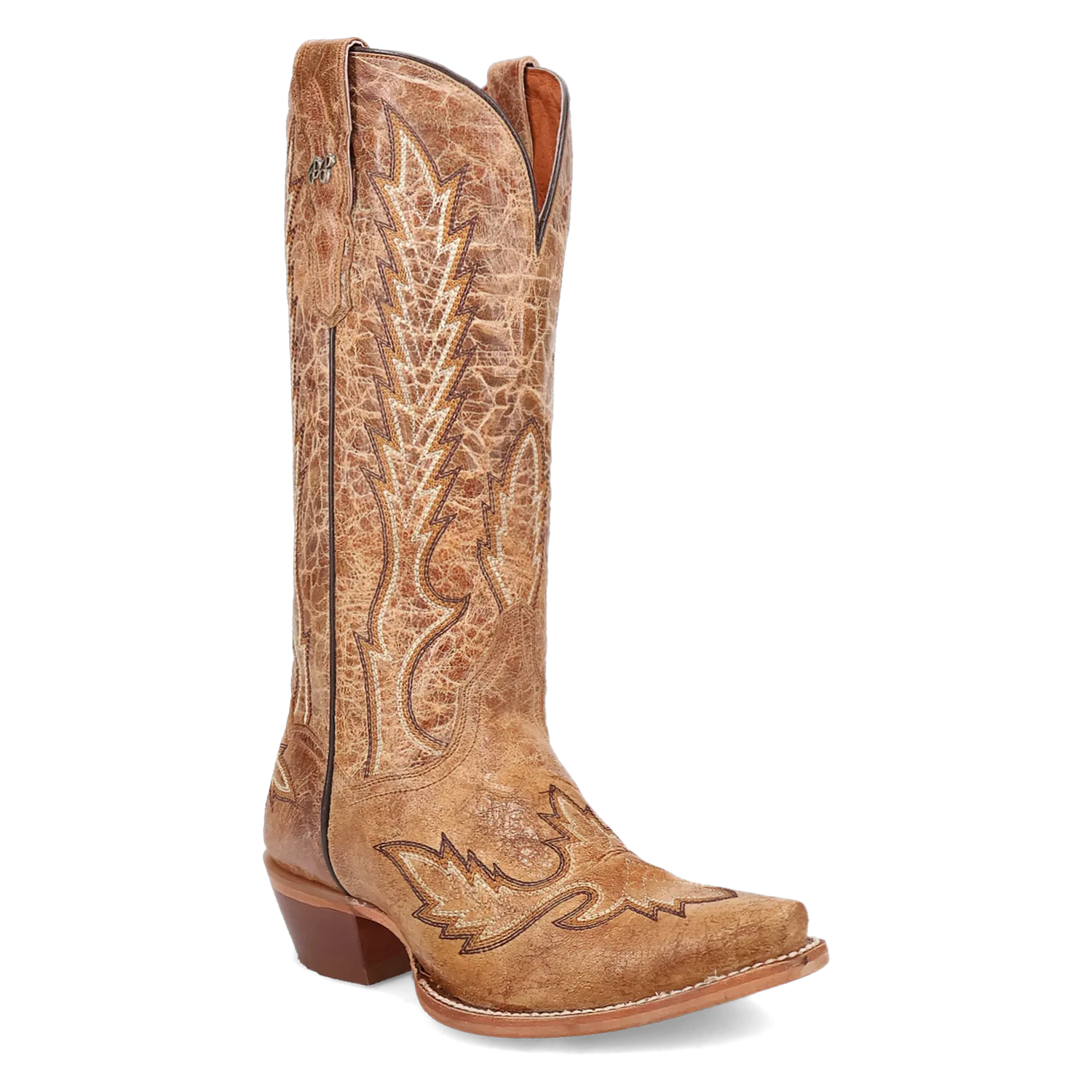 Ladies Dan Post Katina Brown Snip Toe Western Boot - DP5159