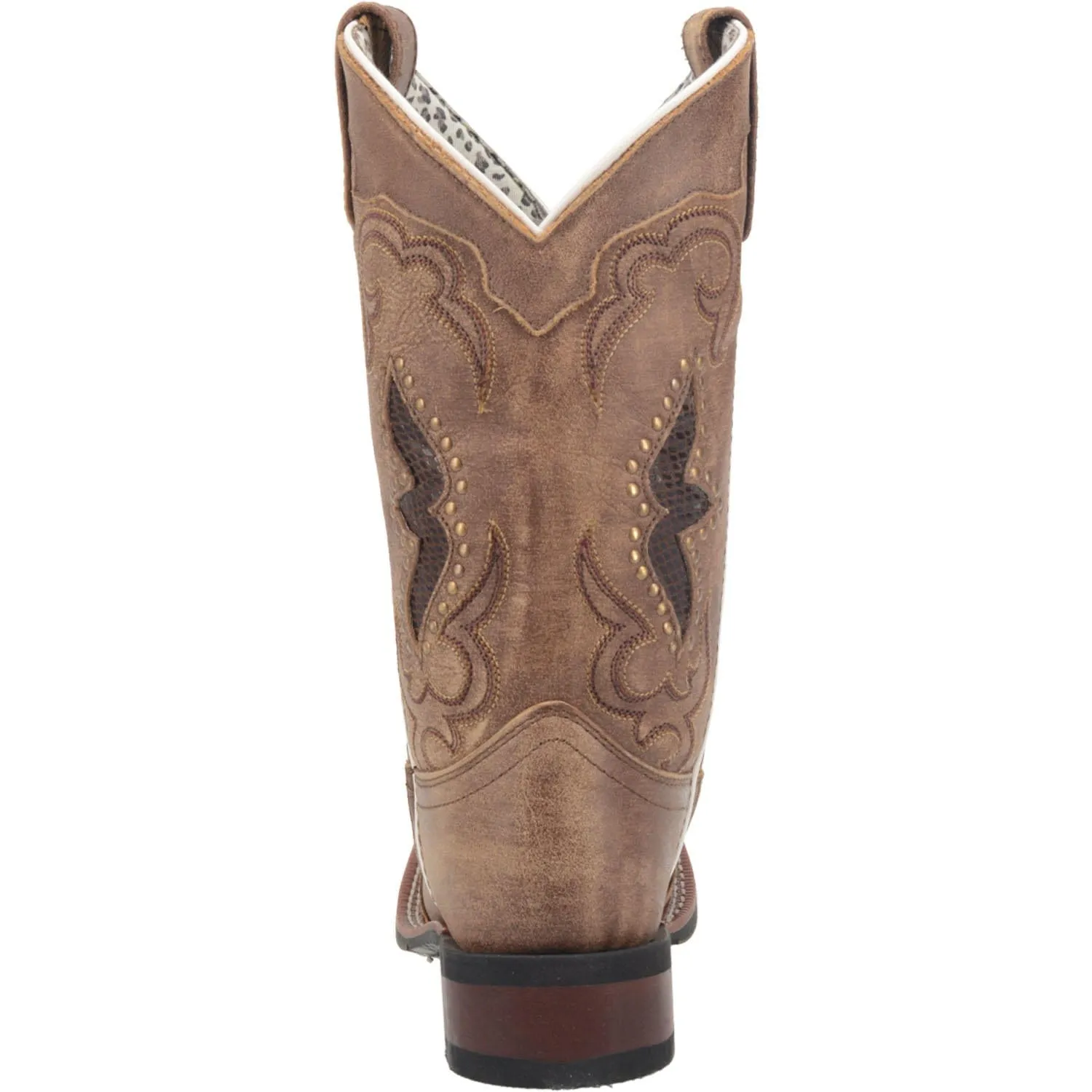 Laredo Women's Spellbound Tan Leather Cowgirl Boots 5661